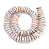 Natural Baroque Pearl Keshi Pearl Beads Strands PEAR-S018-05C-5