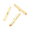 304 Stainless Steel Slide On End Clasp Tubes LS-X-STAS-C044-08D-G-2