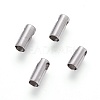 Tarnish Resistant 304 Stainless Steel Cord Ends STAS-K190-01D-P-1
