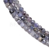 Natural Tanzanite Beads Strands G-C255-A01-3mm-4