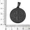 Ion Plating(IP) 304 Stainless Steel Pendants STAS-A053-24C-B-3