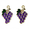 Alloy Enamel Pendants ENAM-N059-02-2