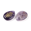 Natural Amethyst Pendants G-N345-05D-2