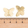 Rack Plating Brass Stud Earring KK-S374-02G-3