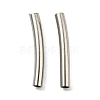 Non-Tarnish 304 Stainless Steel Tube Beads STAS-B047-27A-P-1