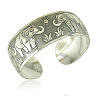 Retro & Bohemian Style Alloy Cuff Bangles for Women FS-WG4A806-09-1