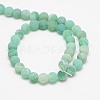 Natural Weathered Agate Beads Strands G-G589-6mm-08-4