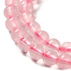 Natural Rose Quartz Beads Strands G-Z047-C03-04-4