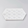 Hexagon Design DIY Silicone Molds AJEW-WH0057-06-2
