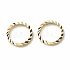 Brass Linking Rings KK-F831-018B-G-RS-2