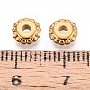 304 Stainless Steel Disc Beads STAS-P319-14B-G-3