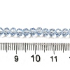 Transparent Baking Paint Glass Beads X1-DGLA-A034-T4mm-D13-4