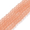 Transparent Glass Beads Strands EGLA-A034-T2mm-MD21-1