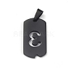 Ion Plating(IP) 304 Stainless Steel Pendants STAS-O127-E03-2