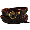 1Pc Leather Cord Bracelets/Chain Belts BJEW-CL0001-19-1