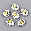 Handmade Porcelain Beads X-PORC-T134-07-1