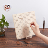 Square Wooden Crochet Blocking Board DIY-WH0387-44-3