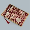 Floral Print Cloth Scriptures Storage Zipper Pouches PW-WG86002-04-1