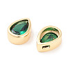 Brass Cubic Zirconia Beads KK-C051-60G-03-2