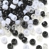 600Pcs 3 Colors Acrylic European Beads DIY-YW0006-78-2
