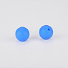 Round Silicone Focal Beads SI-JX0046A-15-2