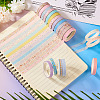 20 Rolls Paper Adhesive Tape Set DIY-TAC0023-42C-8