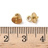 304 Stainless Steel Cup Pearl Peg Bails Pin Pendants STAS-L300-004D-G-3