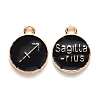 Alloy Enamel Pendants LS-ENAM-S124-01B-08F-1