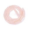 Electroplate Imitation Jade Glass Beads Strands EGLA-Q132-02A-D03-2