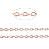 Ion Plating(IP) 304 Stainless Steel Textured Cable Chains CHS-H007-05RG-1