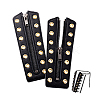 Cowhide Leather Lace-in Boot Zipper Inserts DIY-WH0499-06A-05-7