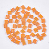 2-Hole Opaque Glass Seed Beads SEED-S023-28C-03-1