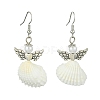 Alloy Fairy Wings Dangle Earrings EJEW-JE05651-01-1