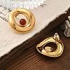 304 Stainless Steel Stud Earrings STAS-Z112-12G-02-3