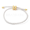 Leather Braided Cord Bracelets BJEW-G675-06G-06-6