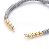 Nylon Cord Braided Bracelet Making MAK-E665-06F-2