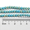 Synthetic Imperial Jasper Dyed Beads Strands G-D077-A01-02J-5