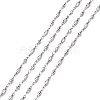 Tarnish Resistant 304 Stainless Steel Link Chains X-CHS-K001-83-1