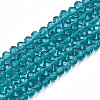 Glass Beads Strands EGLA-A034-T1mm-D27-1
