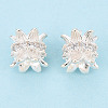 925 Sterling Silver Spacer Beads STER-T008-28S-1