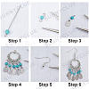 SUNNYCLUE DIY Bohemia Earring Making Including DIY-SC0022-45-6