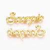 Golden Plated Alloy Cabochons PALLOY-WH0068-08H-1