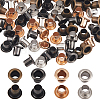 400Pcs 4 Colors Brass Grommet Eyelet Findings FIND-GF0006-42B-1