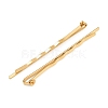 304 Stainless Steel Hair Bobby Pins Findings STAS-F329-02A-G-3