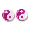 Printed Natural Freshwater Shell Beads SHEL-R129-07C-04-1
