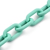 Handmade Acrylic Cable Chains AJEW-JB00711-03-2