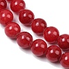 Natural Striped Stone Beads Strands G-D315-A01-05-8mm-4
