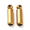 Ion Plating(IP) 202 Stainless Steel Stick Pin End Cap STAS-E192-12G-1