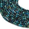 Natural Chrysocolla Beads Strands G-Z150-A05-2mm-A-4