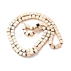 Non-Magnetic Synthetic Hematite Bead Strands G-G652-14LG-4